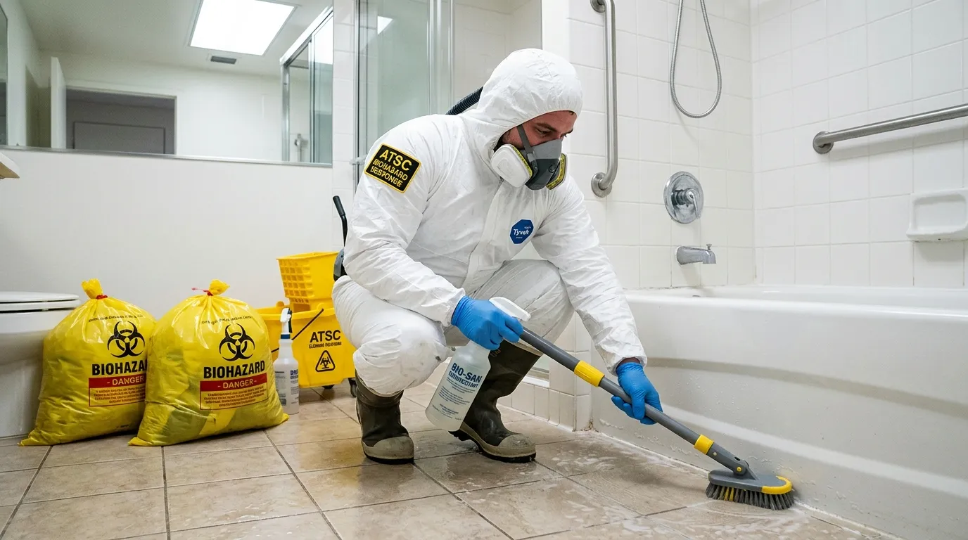 Decontamination equipment deployed for Blood Cleanup in Oakland Park